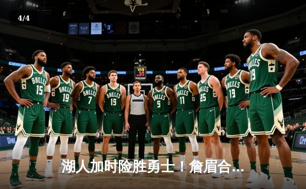 湖人加时险胜勇士！詹眉合砍68分创历史，库里空砍40+三双饮恨 - 4